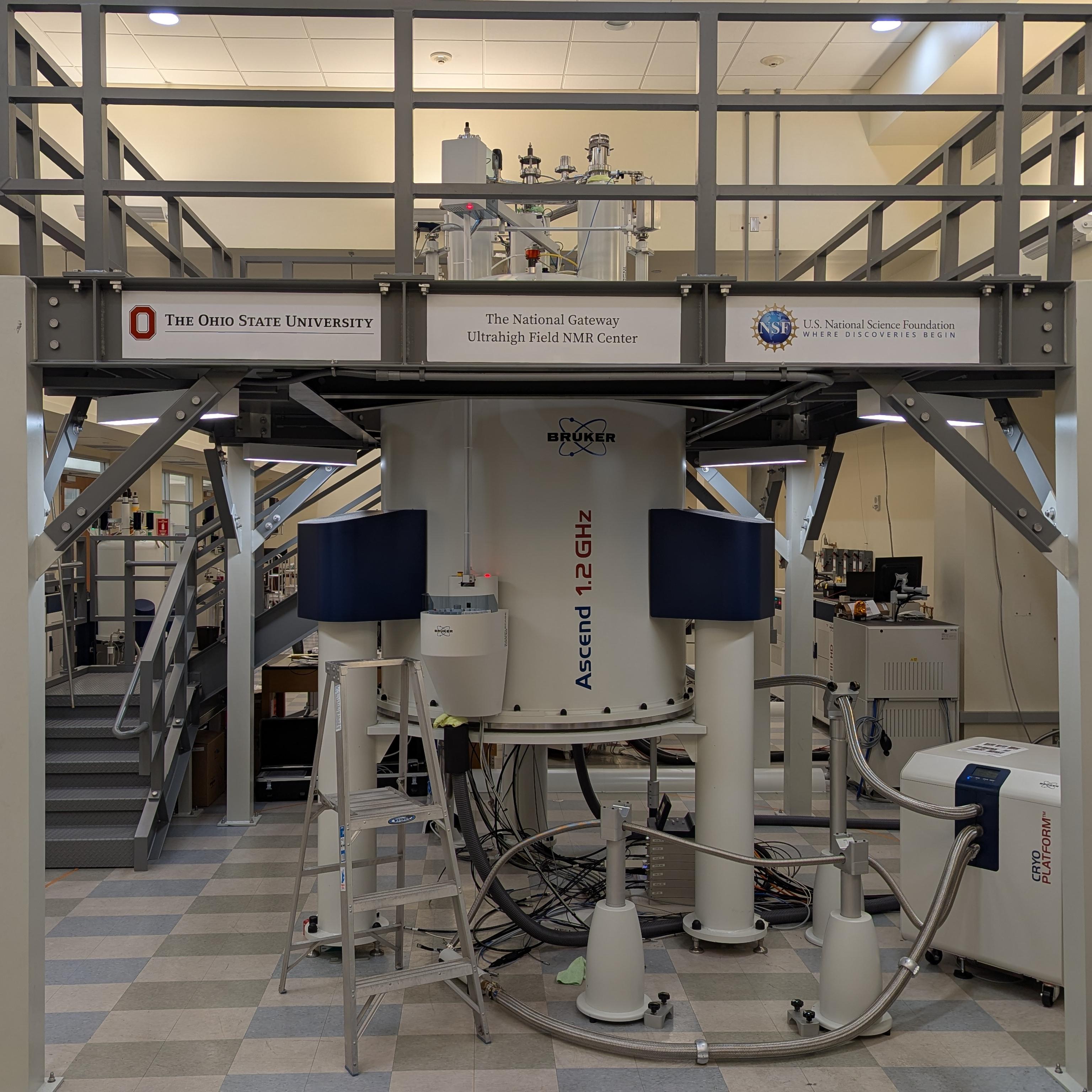 Gateway 1.2GHz NMR spectrometer